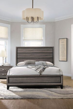 Watson 5-piece Queen Bedroom Set Grey Oak